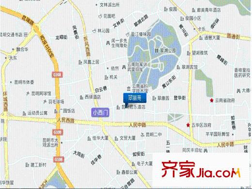 翠麗苑交通圖