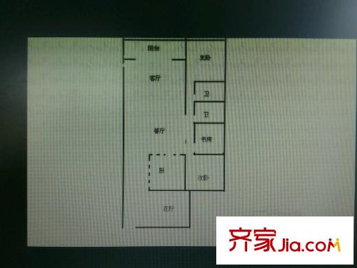 新亞洲體育城星云園 3室 戶型圖