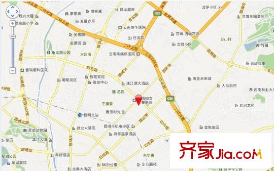 中產(chǎn)風(fēng)尚中心交通圖