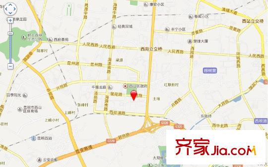興隆小區(qū)交通圖