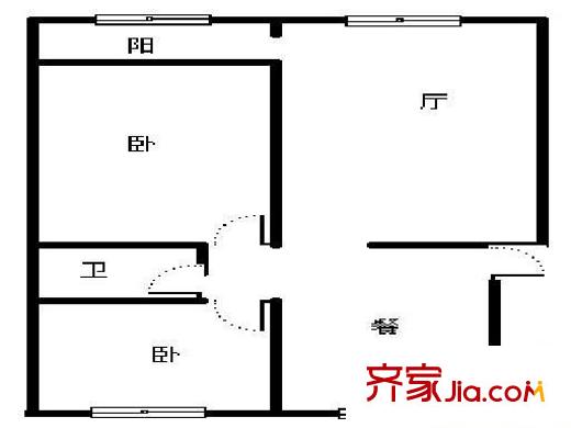 興隆小區(qū) 3室 戶型圖
