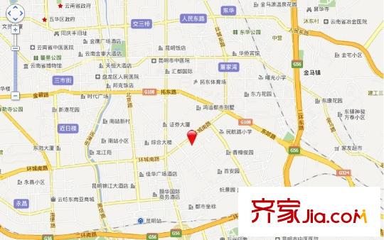 美樹星城交通圖