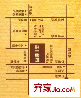 中央麗城2期交通圖