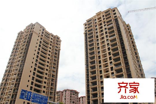 興港瓏灣施工進(jìn)度圖（2015-8-26）