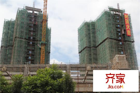 興港瓏灣3.4棟施工進(jìn)度圖（2015-8-26）