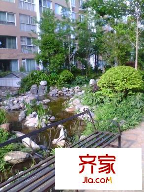 上游水岸外景圖 