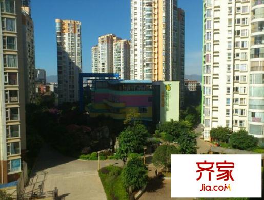 中央麗城外景圖 