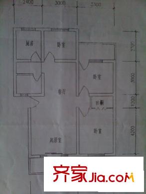 南詔苑 3室 戶型圖