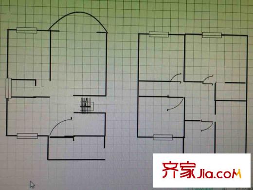 世紀(jì)城傲春苑 5室 戶型圖