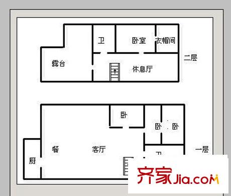 南詔苑 6室 戶型圖
