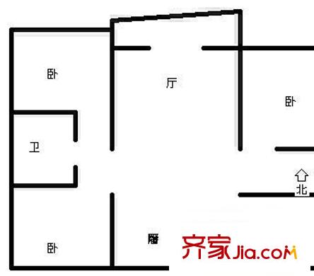 綠色家園 0室 戶(hù)型圖