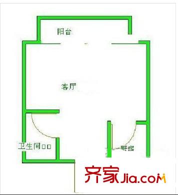 卓越soho俊園 戶型圖