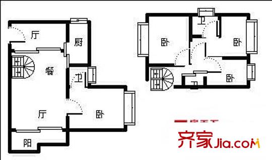 金楓苑 5室 戶型圖
