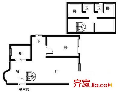 金楓苑 5室 戶型圖