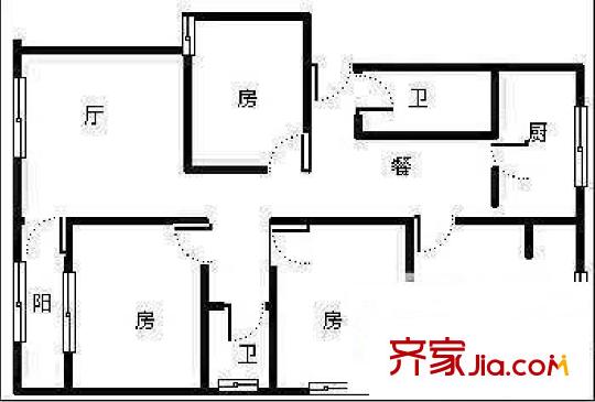 江東花園 戶型圖
