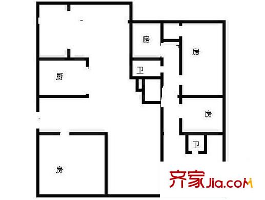 金沙小區(qū) 4室 戶(hù)型圖