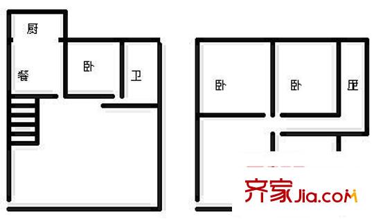 世紀(jì)生活淺水灣 5室 戶型圖