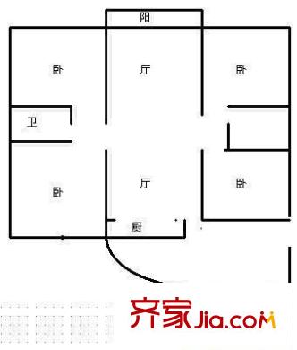 金楓苑 4室 戶(hù)型圖