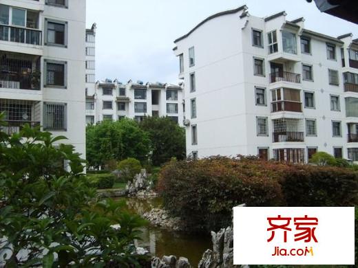 仿江南水鄉(xiāng)外景圖 