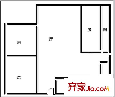 仿江南水鄉(xiāng) 3室 戶型圖