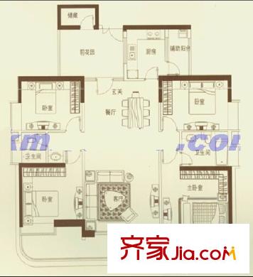 實(shí)力北岸 戶型圖
