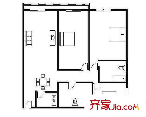 實(shí)力北岸 戶型圖
