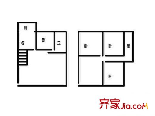 世紀(jì)生活淺水灣 5室 戶型圖