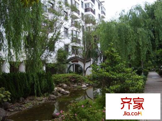 仿江南水鄉(xiāng)外景圖 