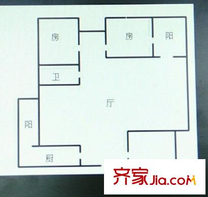 新亞洲體育城星匯園 3室 戶型圖