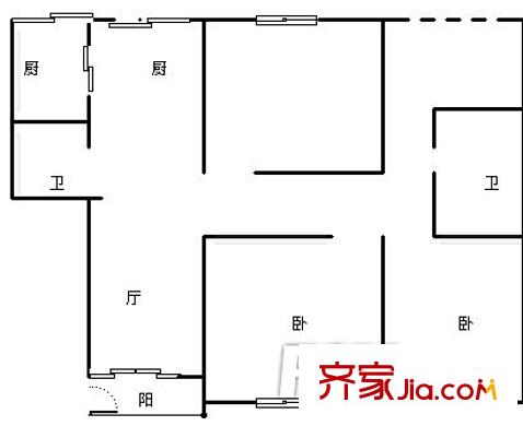 楓林盛景 0室 戶型圖