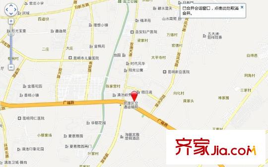 南城坊交通圖
