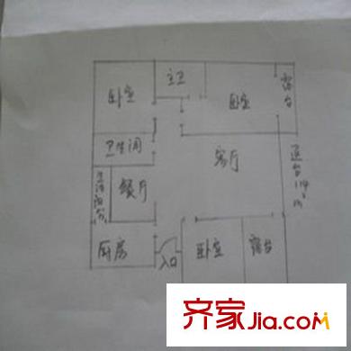 新亞洲體育城星匯園 3室 戶型圖