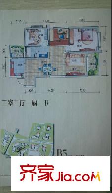 溪畔麗景 戶型圖
