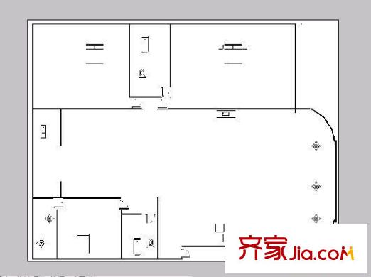 江東四季園 2室 戶型圖