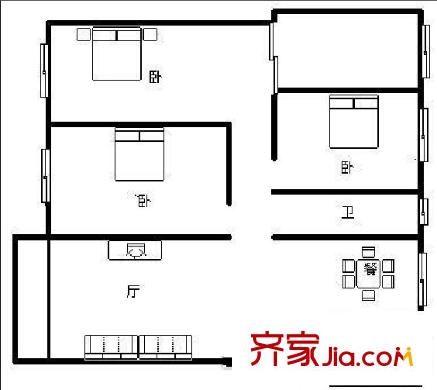  彼岸 戶型圖