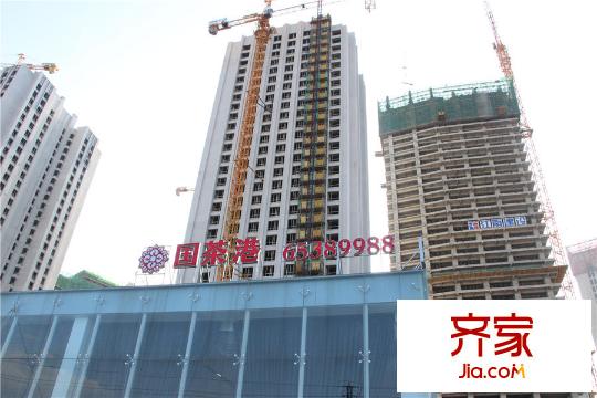 國茶港項目樓棟施工進度圖（2015-9-22）