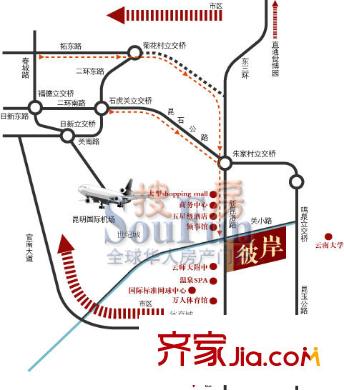 彼岸交通圖