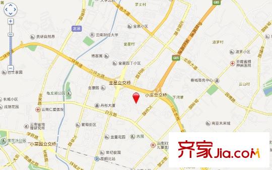 金星小區(qū)交通圖