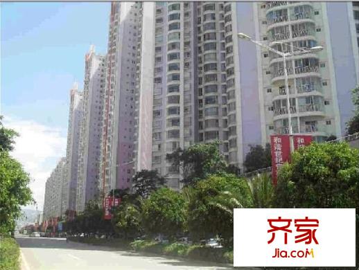 美平方米欣城外景圖 