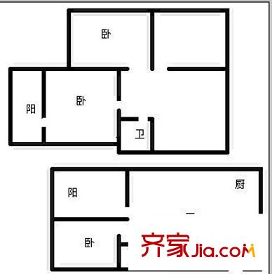 百年明日城市 4室 戶型圖