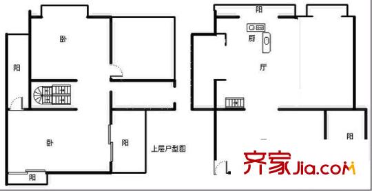 百年明日城市 3室 戶型圖