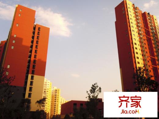 新亞洲體育城星宇園百米超寬樓間距（2013.05.17）