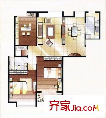 哈爾濱 陽光嘉園 戶型圖