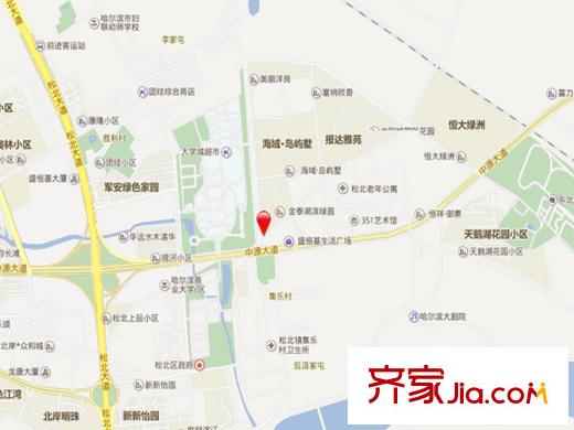 盛世財富公館交通圖
