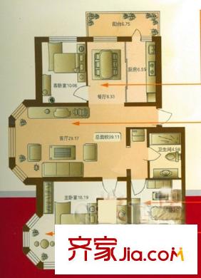 世界陽光國際社區(qū)戶型圖