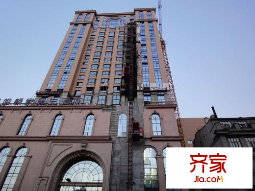 曼哈頓國(guó)際外景圖外立面進(jìn)度實(shí)拍（2010-10-21）