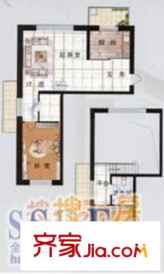 摩卡小筑2室1廳1衛(wèi)1廚