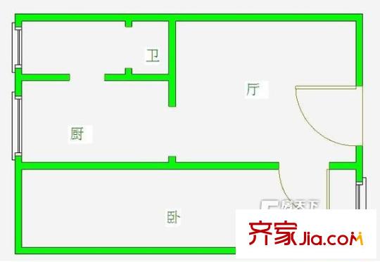 金地大廈 戶型圖