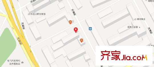 河曲街62號小區(qū)交通圖