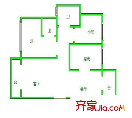 海河路6號(hào) 戶型圖